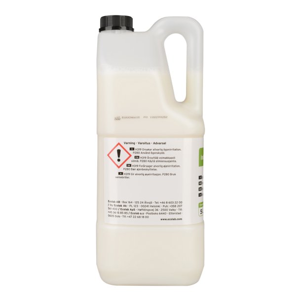 Vaskeplejemiddel 5 liter<br> Ecolab Indur Ultra M 