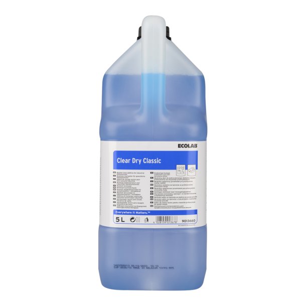 Afspnding 5 liter<br> Ecolab Clear Dry Classic 