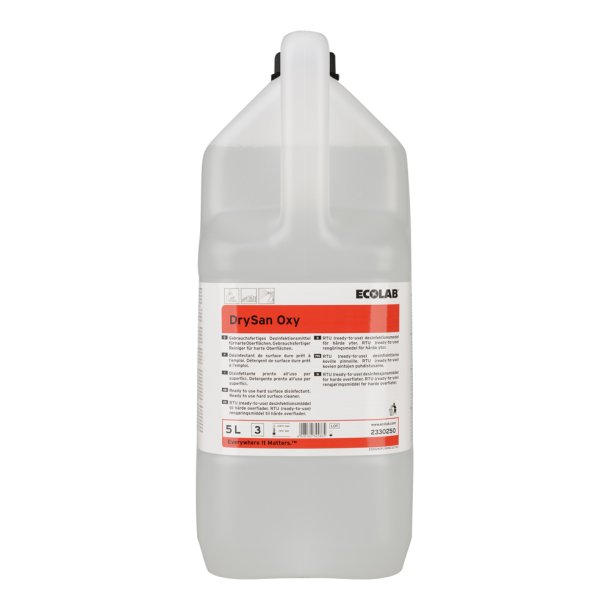 Desinfektionsmiddel 5 liter<br> Ecolab DrySan Oxy