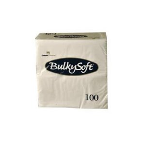 Servietter - Hvide - 40 x 40 cm - 100 stk.