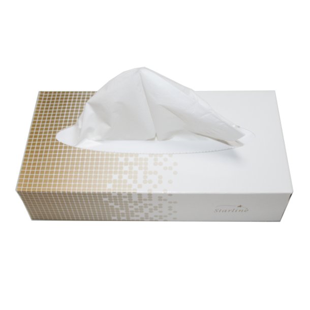 Ansigtsservietter i ske 100 stk