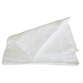 Bomuldsble  bleget<br> 70x70cm