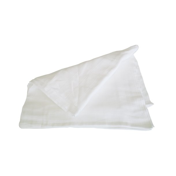 Bomuldsble  bleget<br> 70x70cm