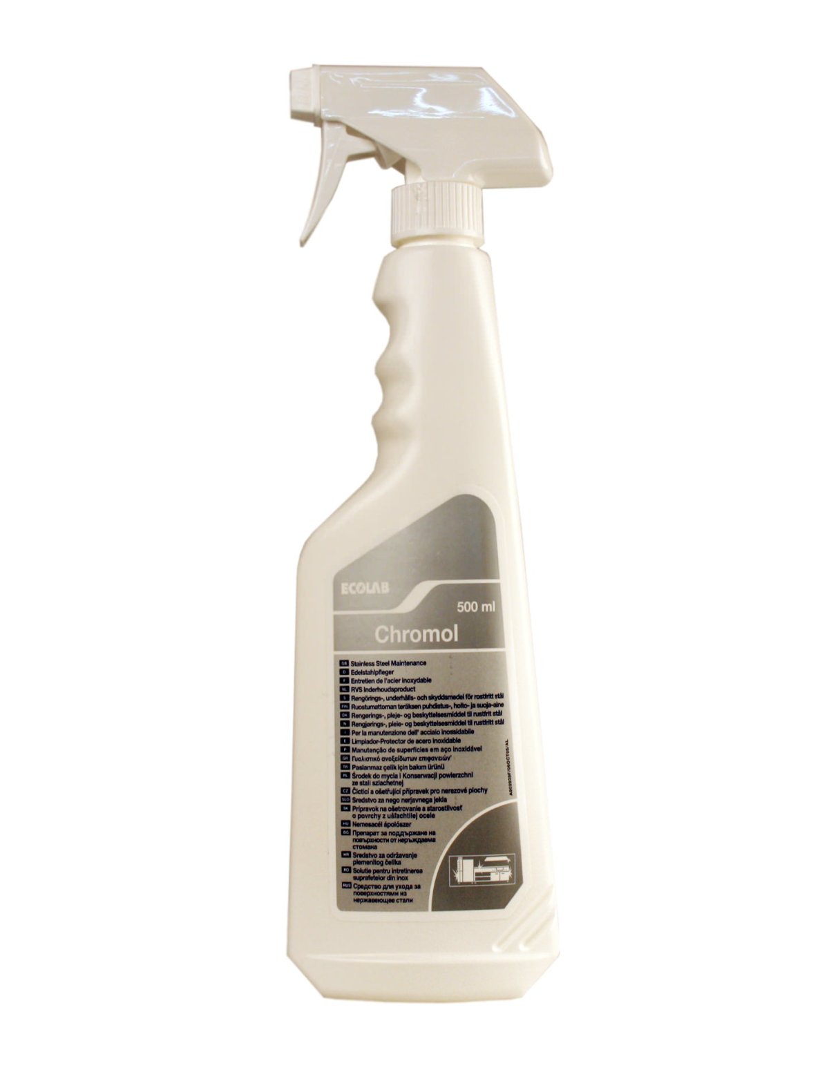 Stålrens og Pleje Ecolab Chromol 500 ml - Møbelplejemidler m.v ...