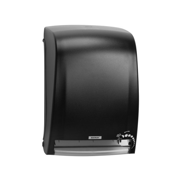 El-dispenser til hndpapir<br> Sort<br> Katrin 91943 