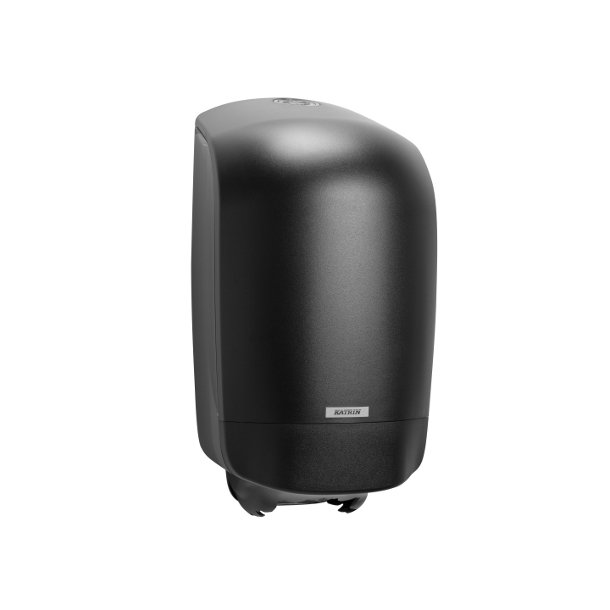 Dispenser til Hndklderulle<br> Sort - Centerudtrk S<br> Katrin 92100
