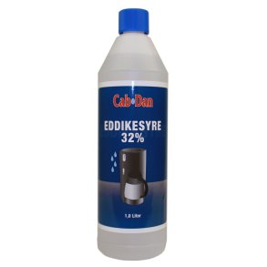 Eddikesyre 32% 1 liter