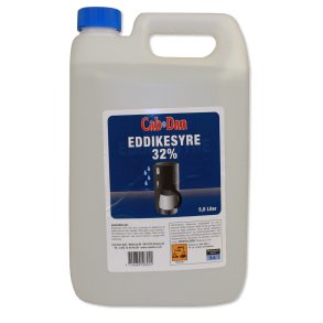 Eddikesyre 32% 5 liter