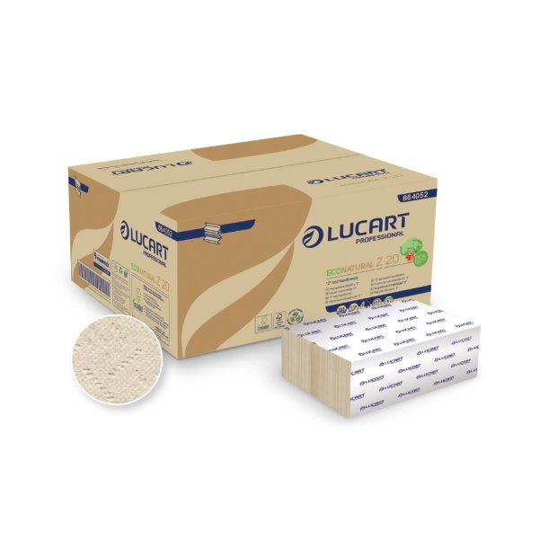 Hndkldeark 3000 ark<br> Sandfarvet<br> Eco Natural 864052 