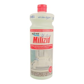 Kalkfjerner med glans-effekt 1 liter<br> Milizid Shine 