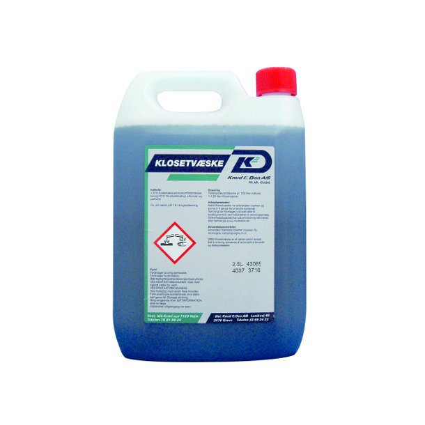 Klosetvske 2,5 liter