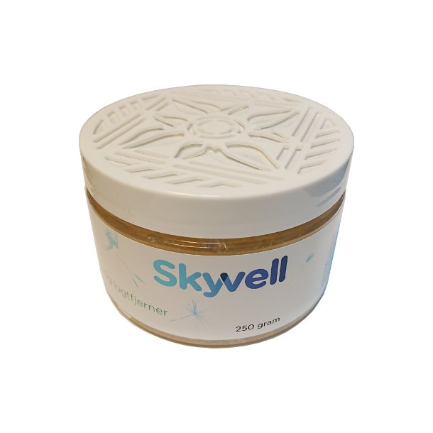 Lugtfjerner 250 g<br>Neutraliserer drlig lugt<br>SkyVell 