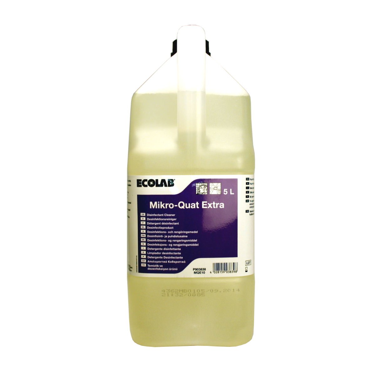 Desinficerende rengøringsmiddel Ecolab Mikro Quat Extra 5 liter