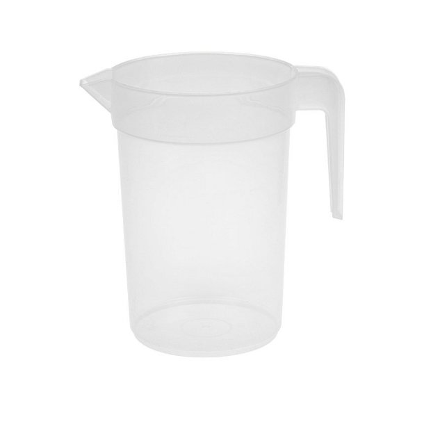 Engangs-plastkande 1000 ml<br> Fdevaregodkendt 