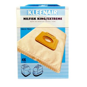 Stvsugerposer 5stk<br> Nilfisk King/Extreme m.fl.