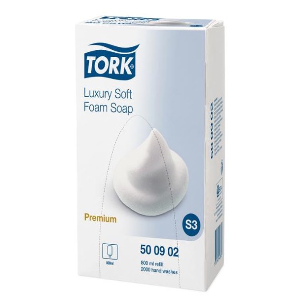 Skumsbe 800ml<br> Tork 500902 S3