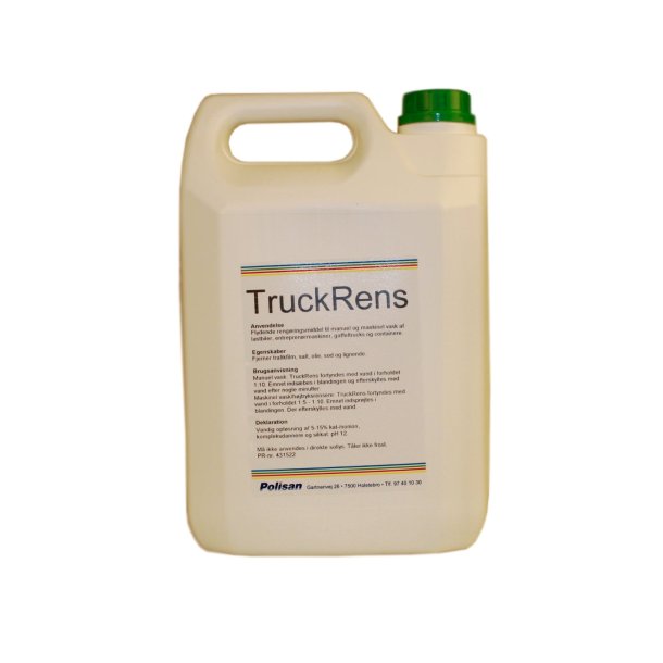 Truckrens 5 liter<br> Autoshampoo til lastbiler 