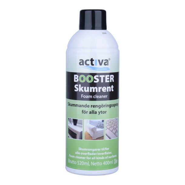 Rengringsskum 520 ml<br> Activa Booster 