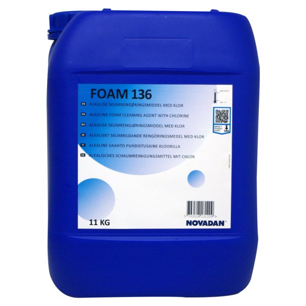 Novadan Foam 136 skumrengringsmiddel med klor