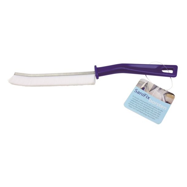 Fugebrste m/smalt ergonomisk hndtag<br> Stive brstehr 
