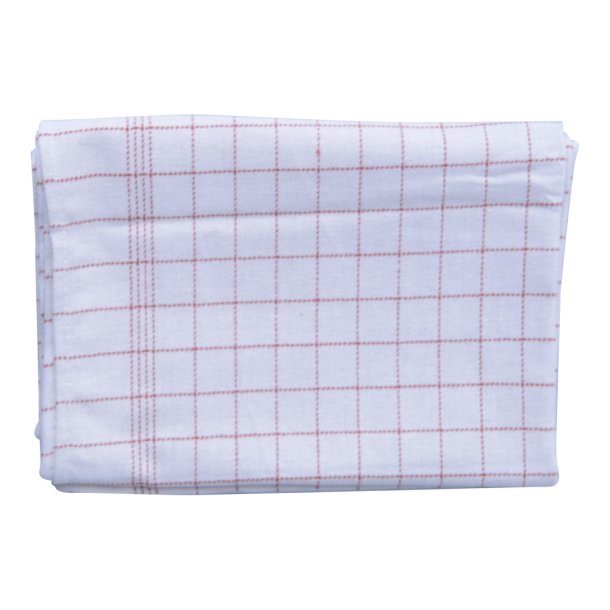 Kokke-viskestykke 50 x 100 cm<br> Rdternet