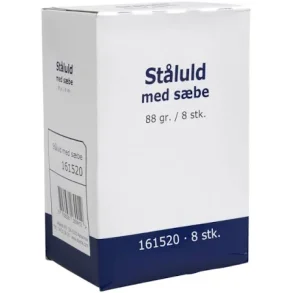 Svampe af stluld - 8 stk.