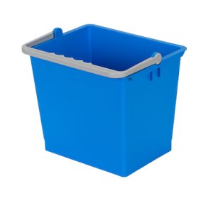 Inventarspand 6 liter<br> Firkantet, Bl<br> til DIT vogne 