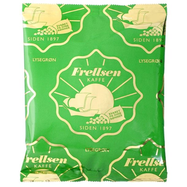 Kaffe 400 gram<br>Frellsen lysegr�n