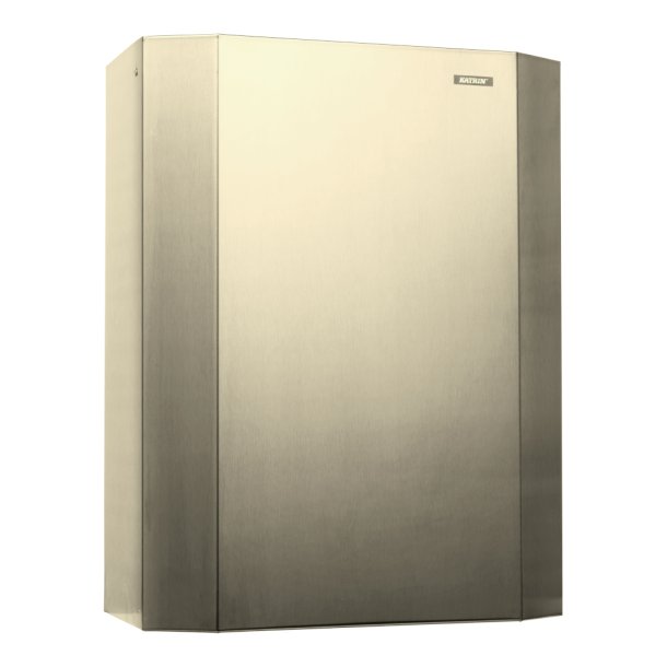 Affaldsspand<br>Materiale: Rustfrit stl<br>Mrke: Katrin 900771<br>25 liter