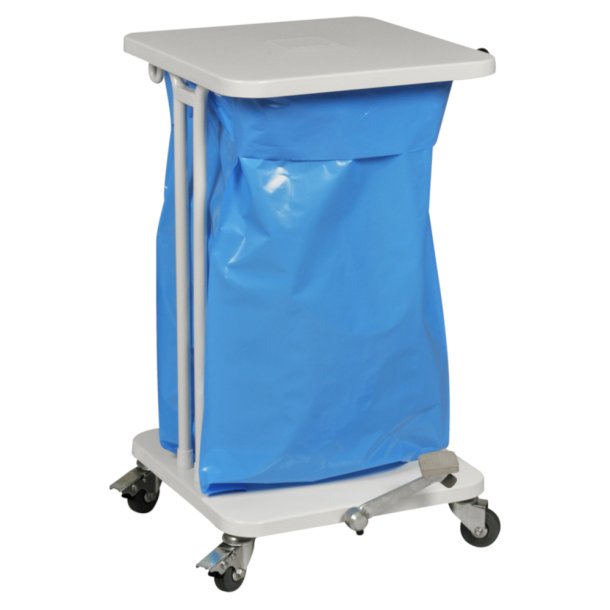 Affaldsstativ<br>m/lg og pedal<br>Skke Boy - 40 liter