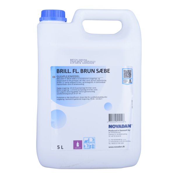 Flydende Brun Sbe 5 liter<br> Briliant 