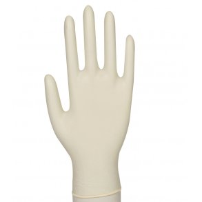 Engangshandsker Latex<br>Uden talkum