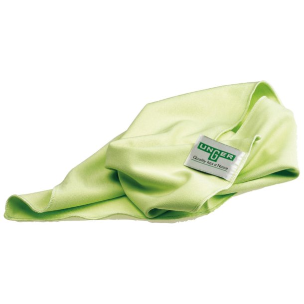 Mikrofiberklud til glas og spejle<br>40 x 40 cm<br>Unger MF40L