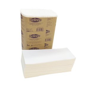 Hndkldeark 12 x 200 ark<br>Brand: Belinno<br>Kompatibel med Tork system H2