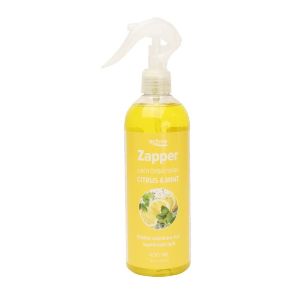 Luftfrisker m/sprayer<br>Activa Zapper<br>400 ml