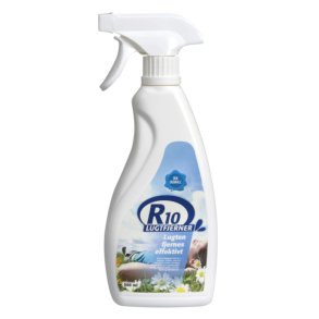 Lugtfjerner R10<br>Indeholder 16 teriske olier<br>500 ml