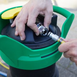 Komplet rentvandsanlg til vinduespudsning - Unger DINK1