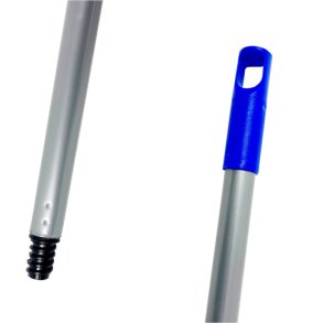 Skaft Aluminium bl/sort 146cm<br> 24038 