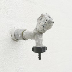 Hanekobling<br>Til " udvendig og 8 mm slange<br>Unger 17448