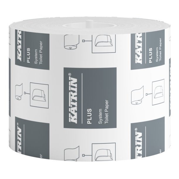 Toiletpapir til system<br>Katrin 87365<br>36 ruller 
