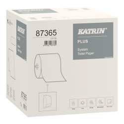 Toiletpapir til system<br>Katrin 87365<br>36 ruller 