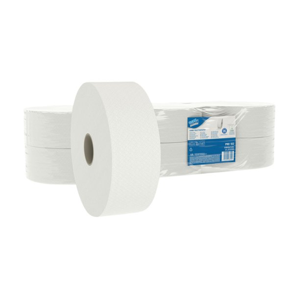 Toiletpapir 6 ruller<br>Clean and Clever - Pro 102