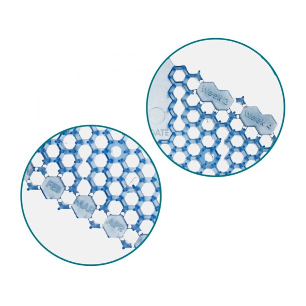 Urinalmtte - Wave 3D<br>Vlg mellem 3 dejlige dufte
