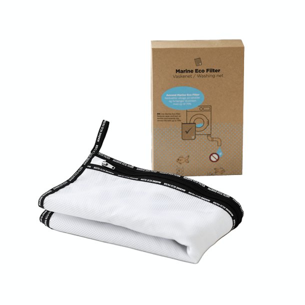 Vaskepose m/lynls - 55 x 60 cm<br>Marine Eco Filter<br>Microfiberens nye bedste ven